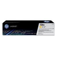 HP 126A (Yield: 1,000 Pages) Yellow Toner Cartridge