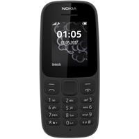 Nokia 105 (1.8 inch) Mobile Phone (Black)