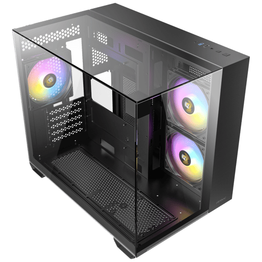 Antec CX600M Trio ARGB Mini Tower Gaming Case - Black 
