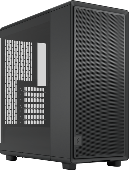 Fractal Epoch TG Mid Tower Gaming Case - Black 