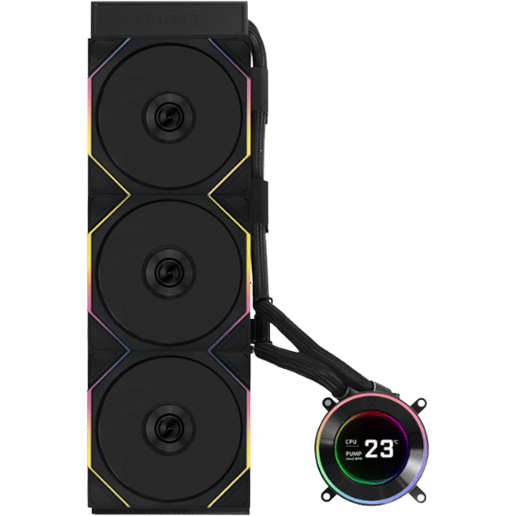 Lian Li HydroShift II LCD-C 360R 360mm AIO CPU Cooler - Black