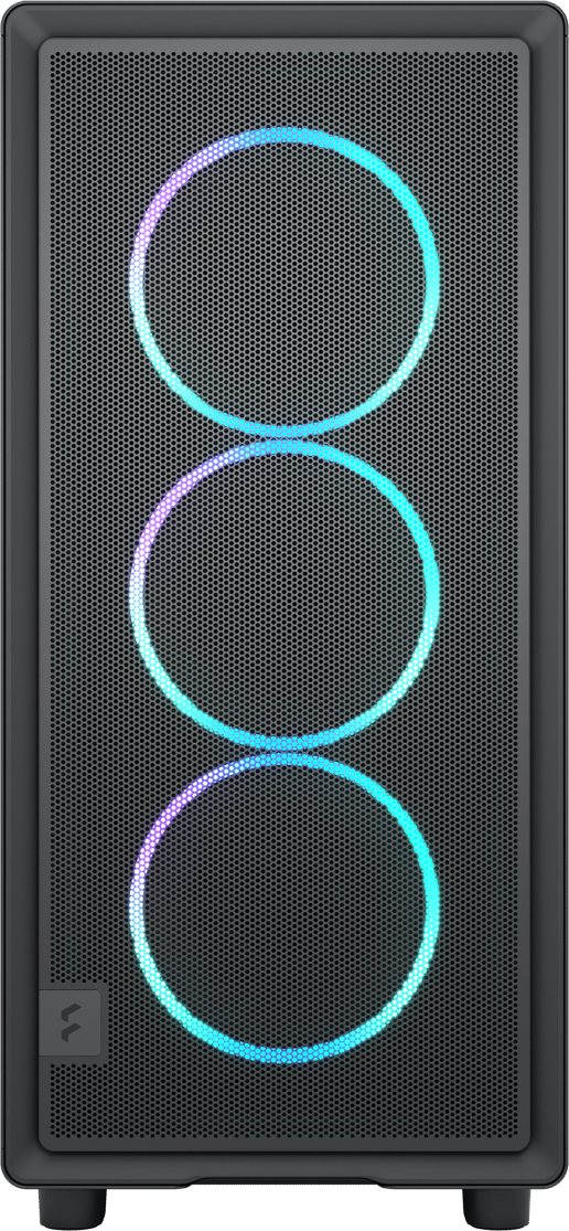Fractal Epoch TG RGB Mid Tower Gaming Case - Black 