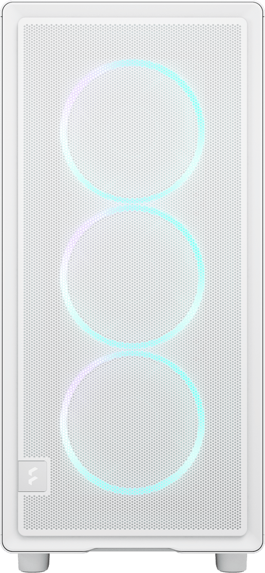 Fractal Epoch TG RGB Mid Tower Gaming Case - White 