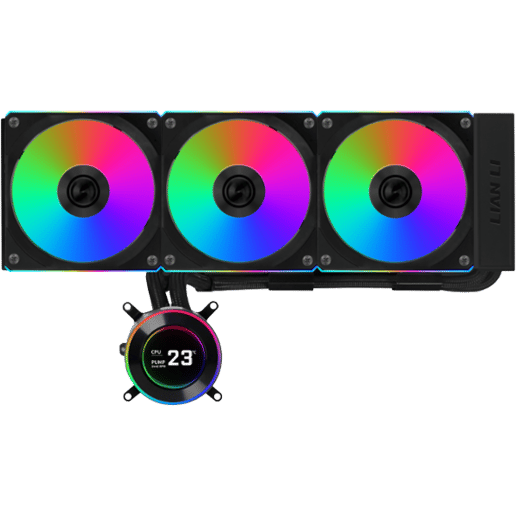 Lian Li HydroShift II LCD-C 360R 360mm AIO CPU Cooler - Black