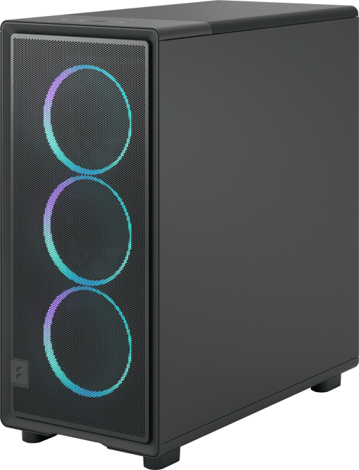 Fractal Epoch TG RGB Mid Tower Gaming Case - Black 