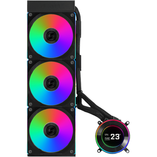 Lian Li HydroShift II LCD-C 360R 360mm AIO CPU Cooler - Black