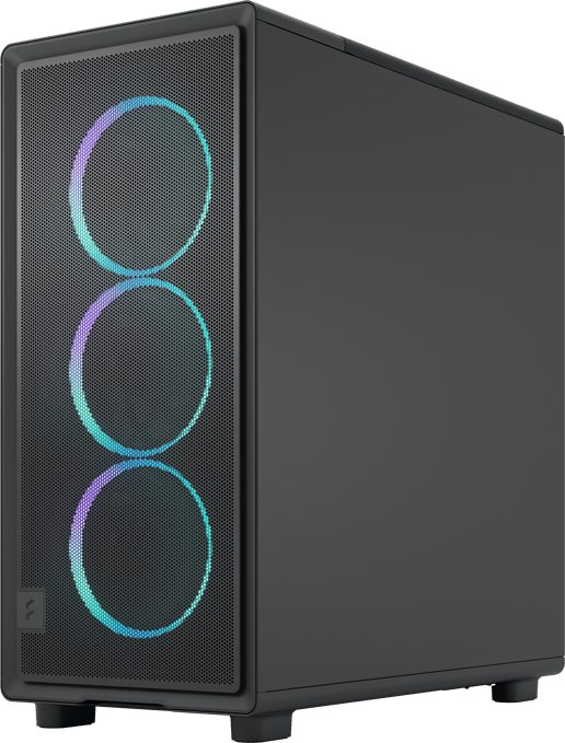 Fractal Epoch TG RGB Mid Tower Gaming Case - Black 
