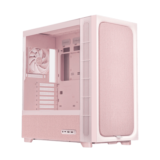 TRYX C-F500F-FM1E-G0Q Mid Tower Gaming Case - Pink 