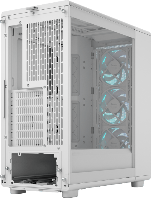 Fractal Epoch TG RGB Mid Tower Gaming Case - White 