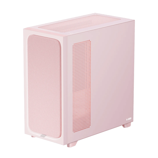TRYX C-F500F-FM1E-G0Q Mid Tower Gaming Case - Pink 