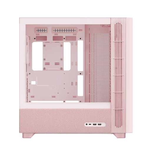 TRYX C-F500F-FM1E-G0Q Mid Tower Gaming Case - Pink 