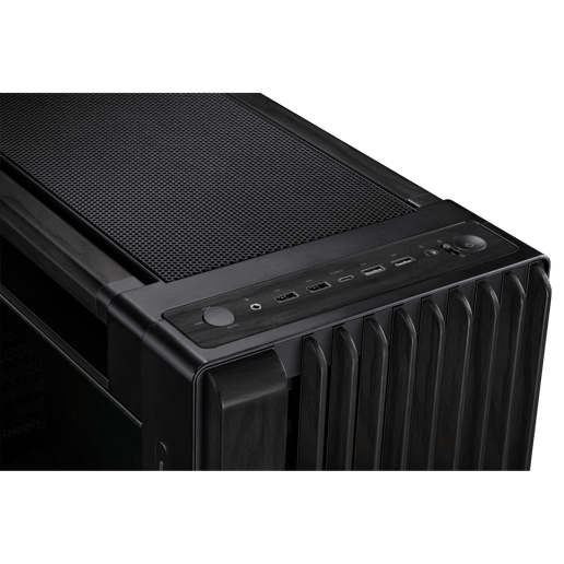 ASUS ProArt PA602 Wood Edition TG Mid Tower Case - Black 