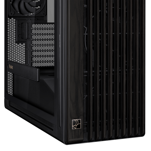 ASUS ProArt PA602 Wood Edition TG Mid Tower Case - Black 