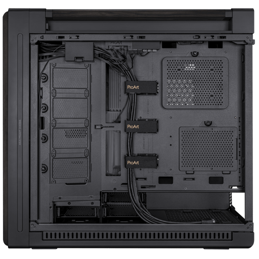 ASUS ProArt PA602 Wood Edition TG Mid Tower Case - Black 
