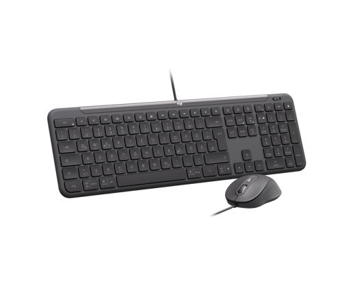 Logitech Signature Slim Wired Combo MK620 for Business Keyboard and Mouse