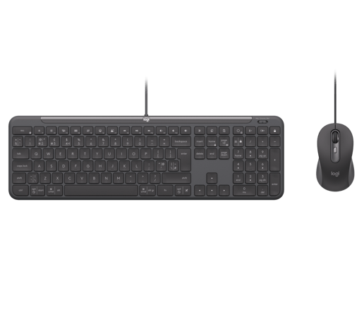 Logitech Signature Slim Wired Combo MK620 for Business Keyboard and Mouse