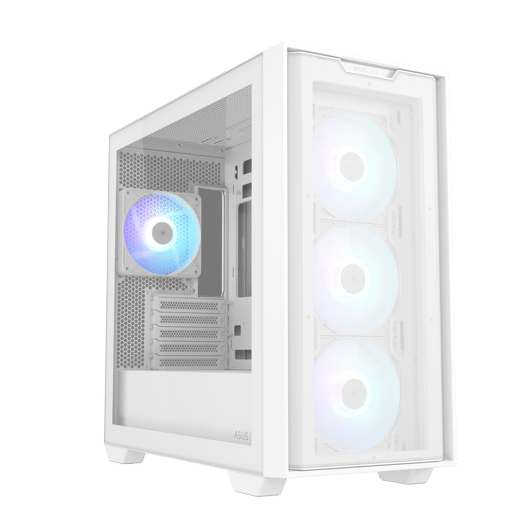ASUS A21 PLUS Mid Tower Gaming Case - White 