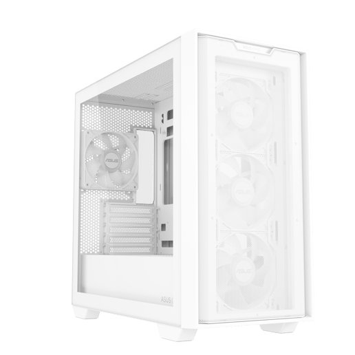 ASUS A21 PLUS Mid Tower Gaming Case - White 