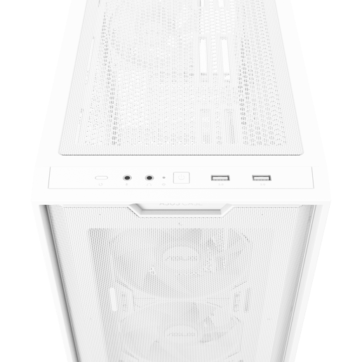 ASUS A21 PLUS Mid Tower Gaming Case - White 