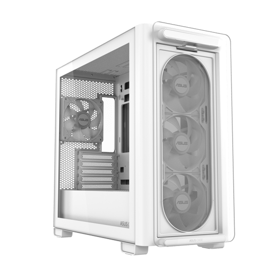 ASUS A23 PLUS Mid Tower Gaming Case - White 