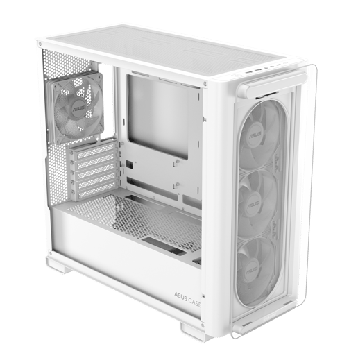 ASUS A23 PLUS Mid Tower Gaming Case - White 
