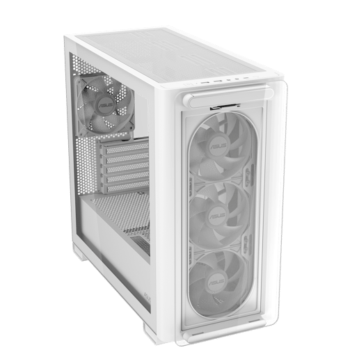 ASUS A23 PLUS Mid Tower Gaming Case - White 