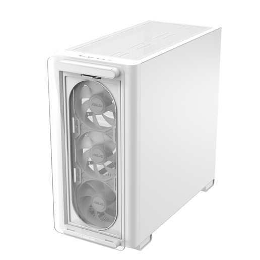 ASUS A23 PLUS Mid Tower Gaming Case - White 