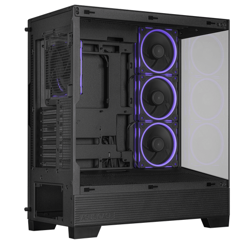 ASUS A31 PLUS Mid Tower Gaming Case - Black 