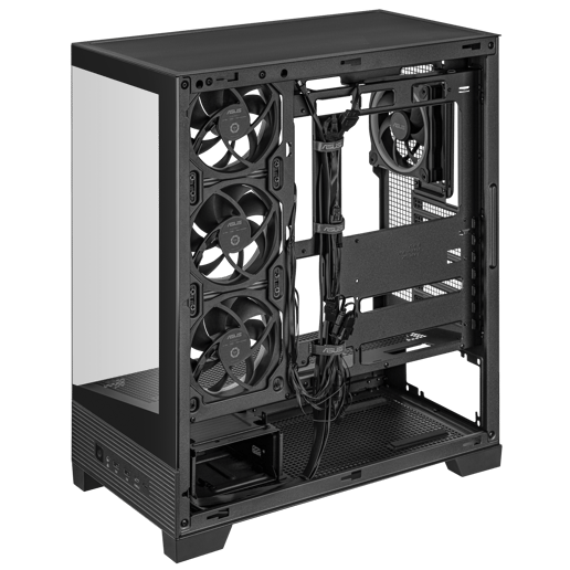 ASUS A31 PLUS Mid Tower Gaming Case - Black 