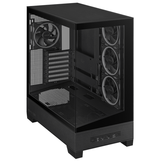 ASUS A31 PLUS Mid Tower Gaming Case - Black 