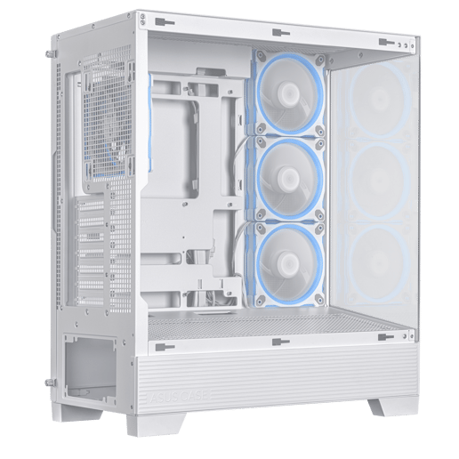 ASUS A31 PLUS Mid Tower Gaming Case - White 