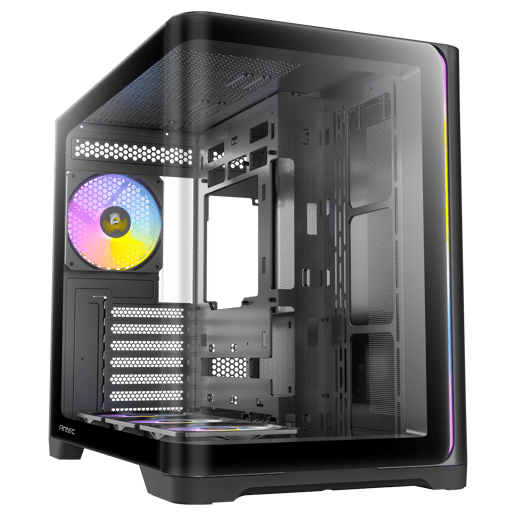 Antec C5 Curve ARGB Mid Tower Gaming Case - Black 