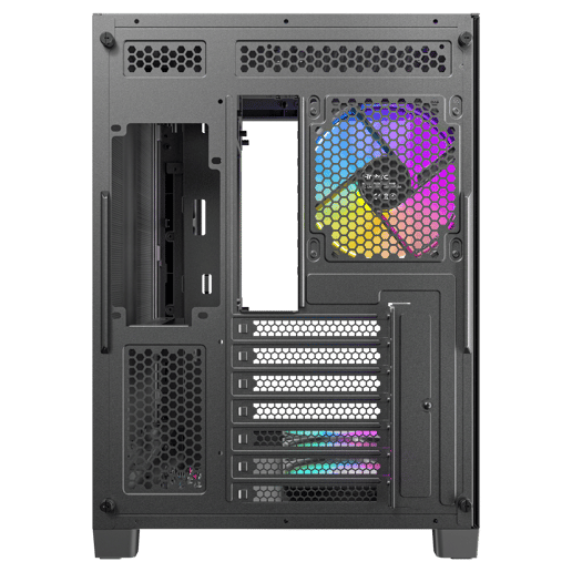 Antec C5 Curve ARGB Mid Tower Gaming Case - Black 