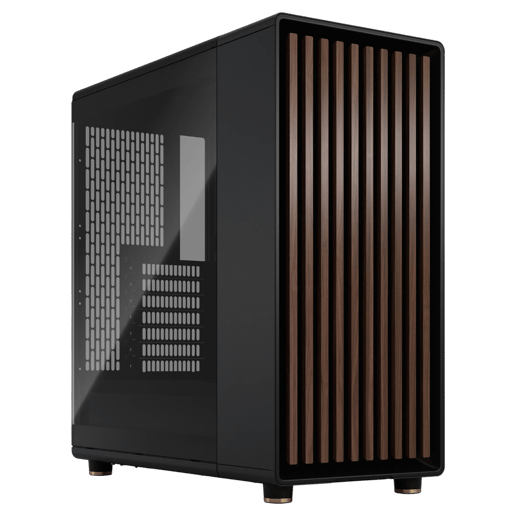 Fractal North TG Mid Tower Case - Black 
