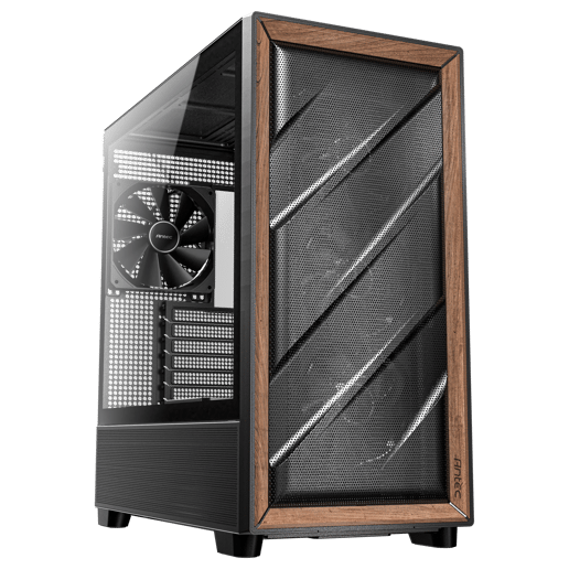 Antec Flux Mid Tower Case - Black 