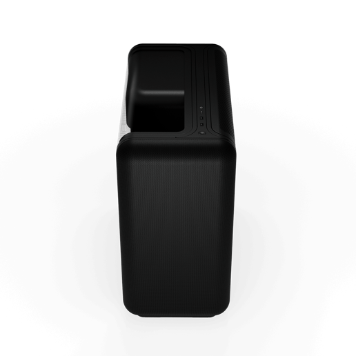 HYTE X50 Pitch Black Mid Tower Gaming Case - Black 