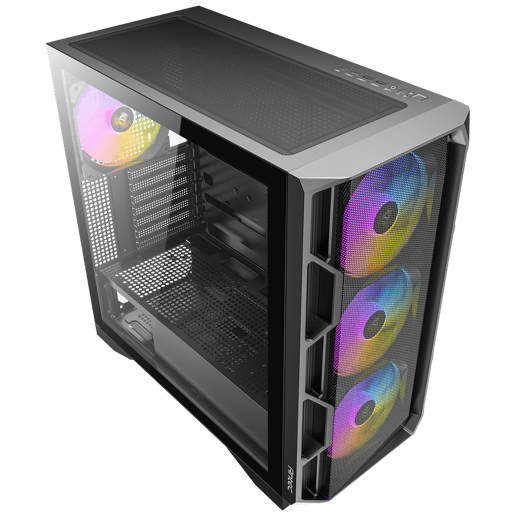 Antec Antec AX1000 ARGB Mid-Tower Gaming PC Case, Full M Mid Tower Case - Black 