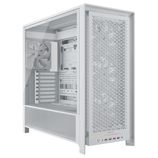Corsair FRAME 5000D RS Mid Tower Gaming Case - White 