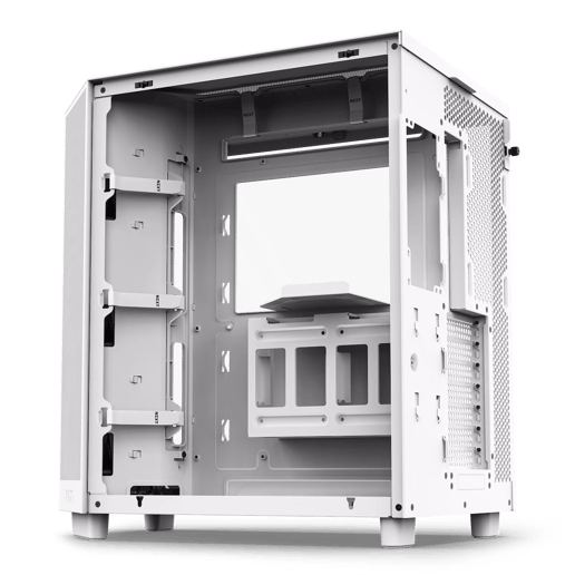 NZXT H6 Flow RGB Mid Tower Case - White 