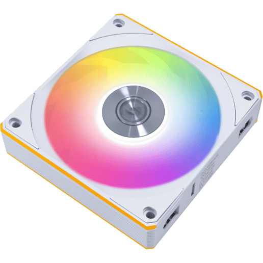 Lian Li UNI FAN CL Wireless 120mm ARGB Triple Fan Pack With Controller in White