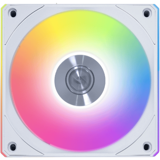Lian Li UNI FAN CL Wireless 120mm ARGB Triple Fan Pack With Controller in White