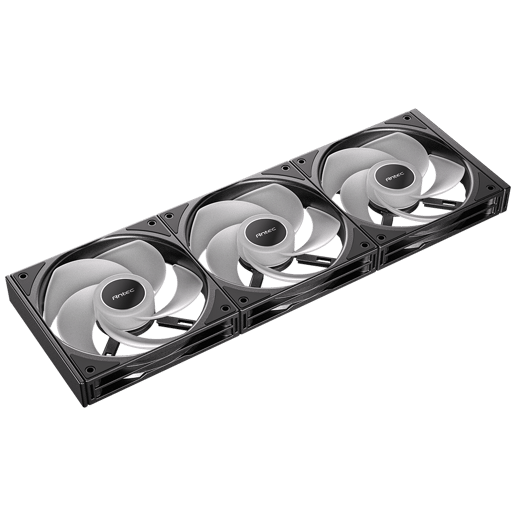 Antec Connect C120 ARGB Reverse 120mm Black Fan - Triple Pack