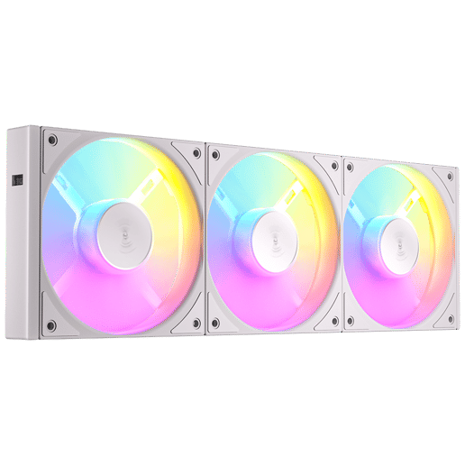 Antec Connect C120 ARGB 120mm White Fan - Triple Pack