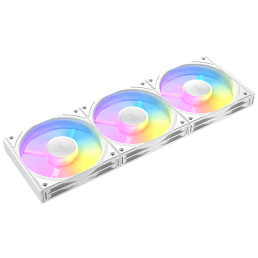 Antec Connect C120 ARGB 120mm White Fan - Triple Pack