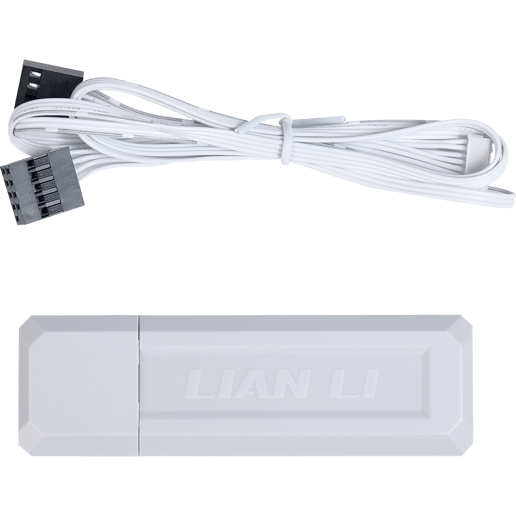 Lian Li UNI FAN SL Wireless LCD 120mm White Reverse Blade 3 Pack