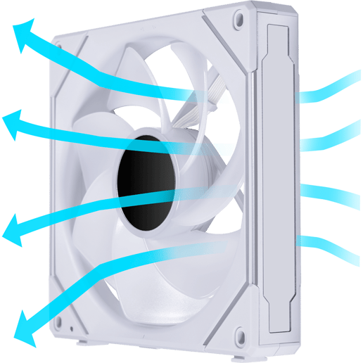 Lian Li UNI SL140 INF Reverse RGB 140mm White Fan