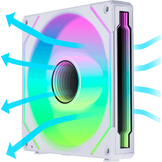 Lian Li UNI SL140 INF Reverse RGB 140mm White Fan