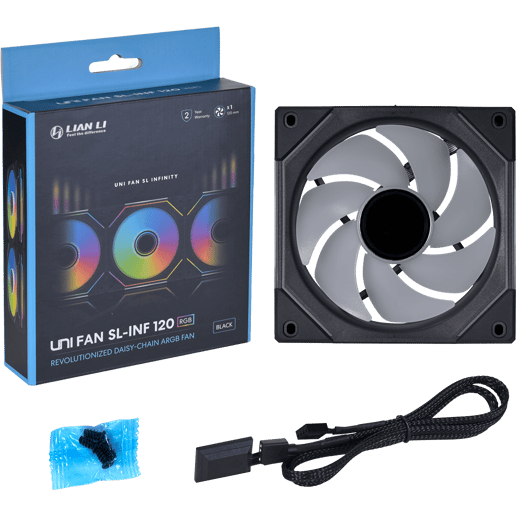 Lian Li UNI SL120 INF Wireless RGB 120mm Black Fan
