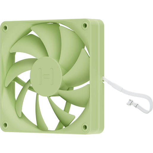 HYTE FA12 120 mm PWM Fan 4 Pack Matcha Milk