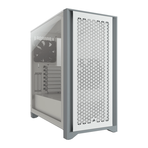 Corsair 4000D Airflow Mid Tower Gaming Case - White 
